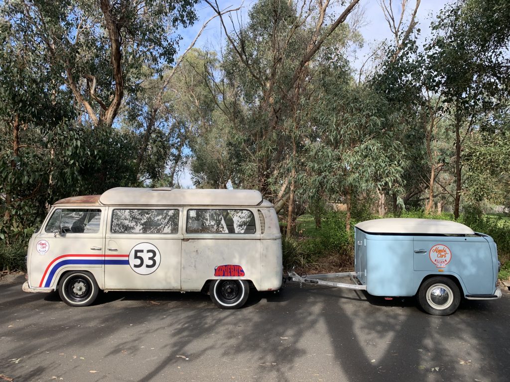 kombi trailer for event